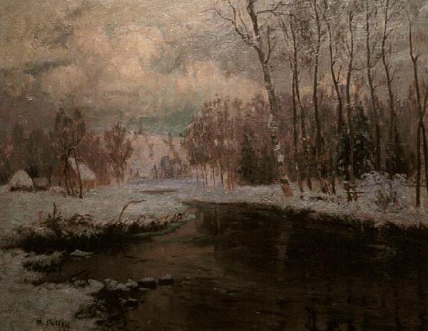 Maurice Galbraith Cullen First Snow oil painting picture